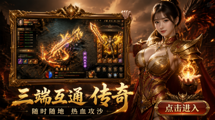 传奇新服 地图属性高燃实战集锦
